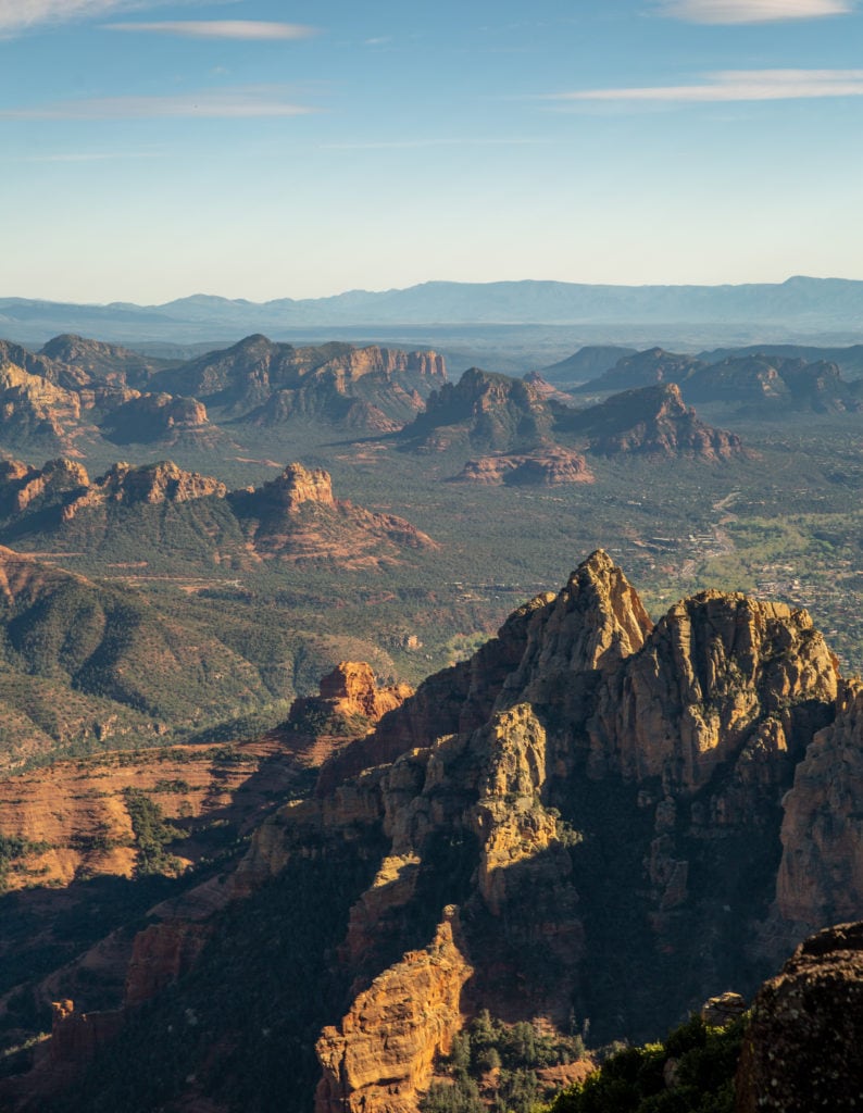 wilson mountain sedona hikes backpacking