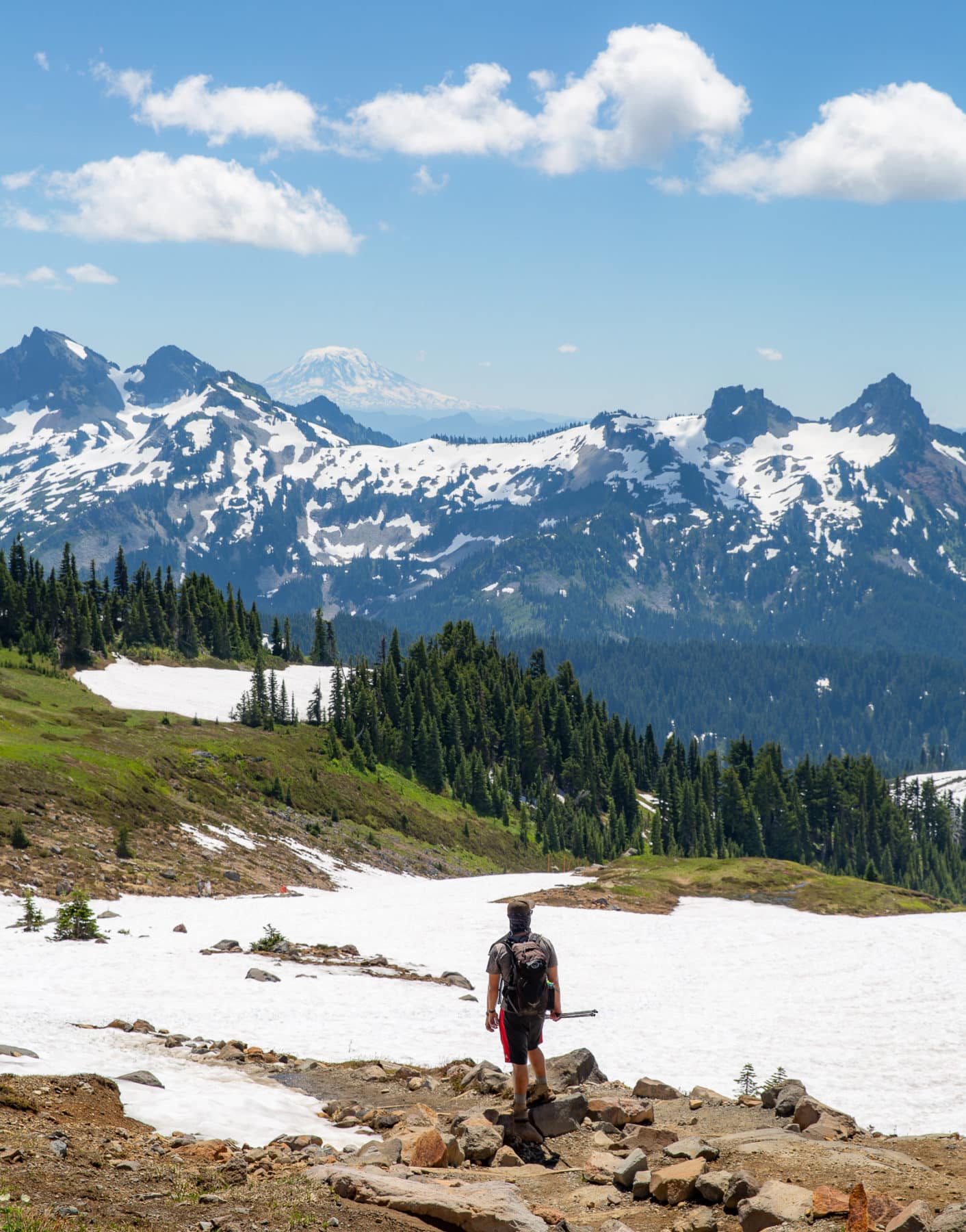 How to hike to Camp Muir in Mount Rainier National Park