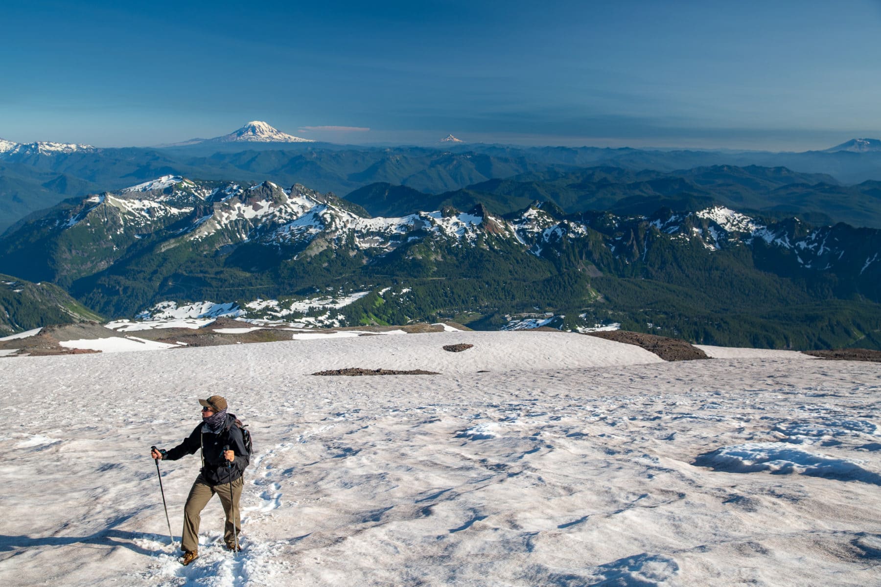 How to hike to Camp Muir in Mount Rainier National Park