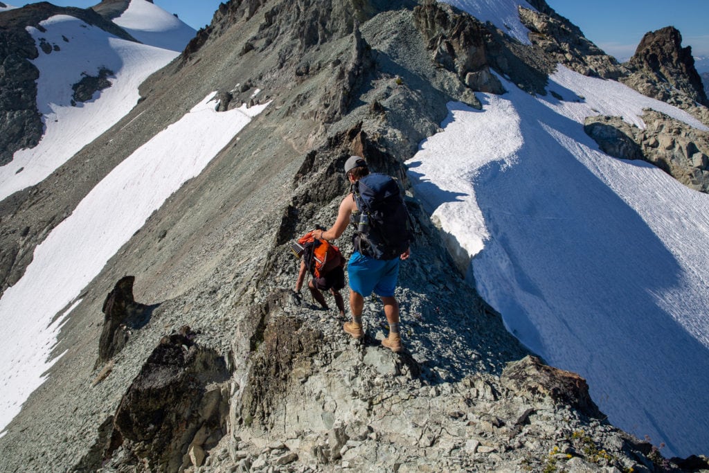 Mt Daniel Alpine Lakes Wilderness Washington Backpacking