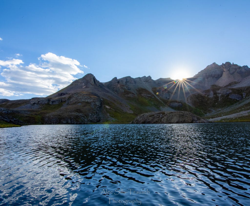 Island Lake Colorado Sunset