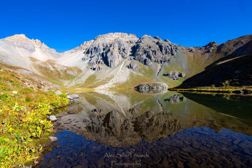 Island Lake Colorado backpacking ice lake basin