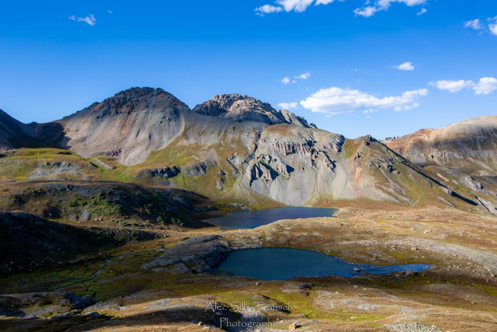 backpacking ice lake basin Upper Ice Lake