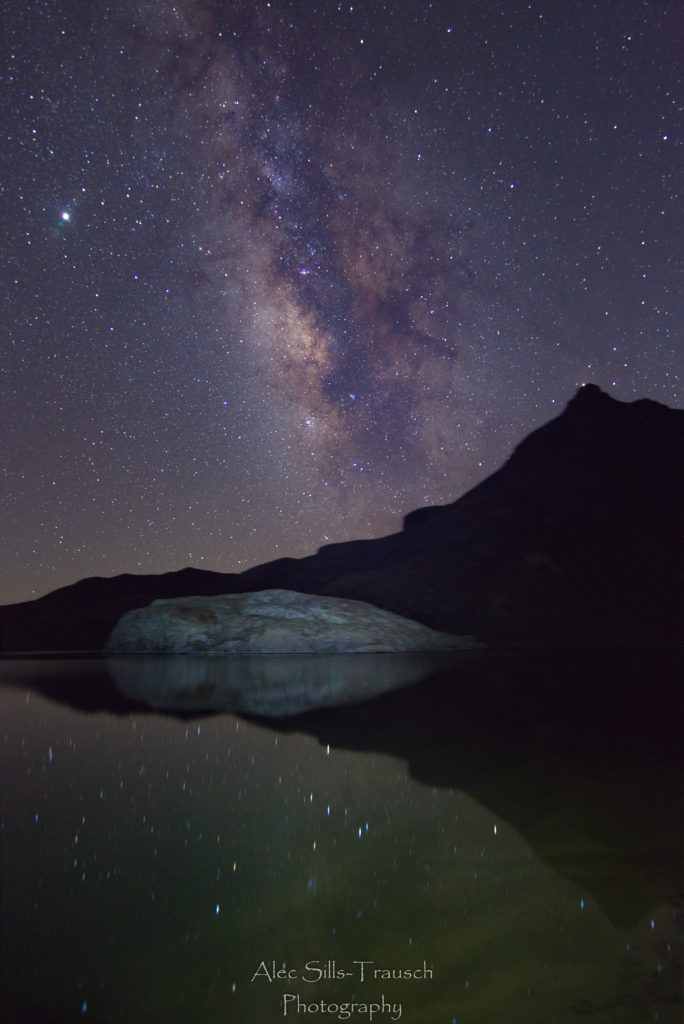 Milkyway Island Lake Colorado Hiking Photography