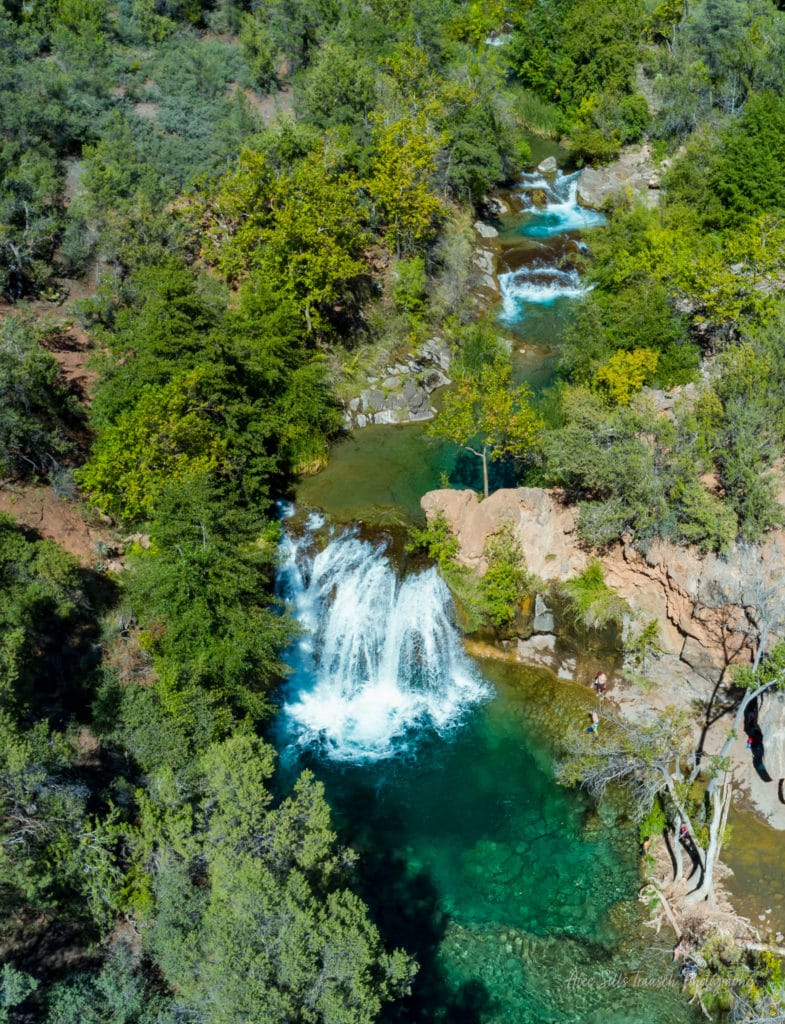 fossil creek best views arizona camp verde