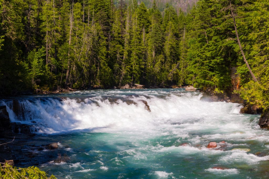 mcdonald creek trail glacier 