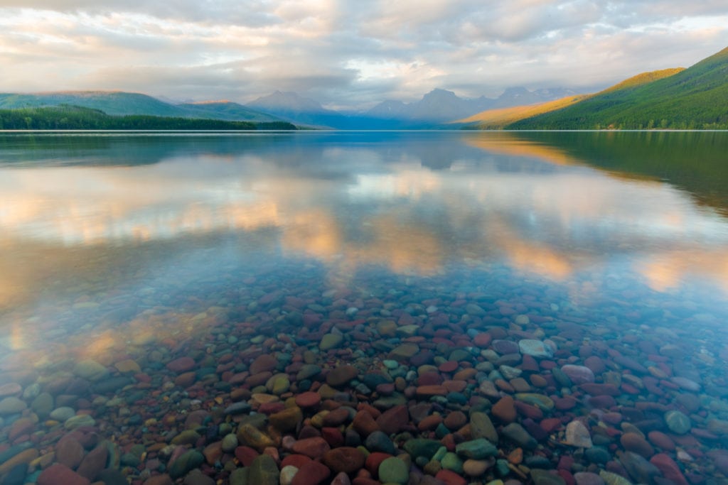 mcdonald lake glacier national park