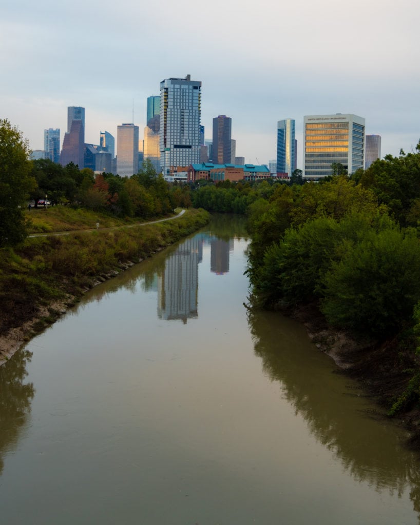 houston texas buffalo bayou park texas road trip