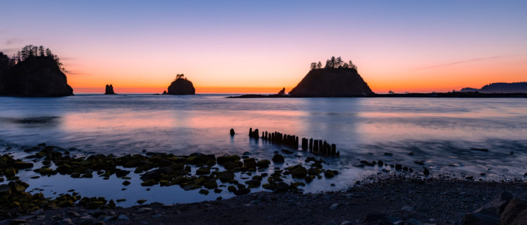 One of the amazing views from the Olympic National Park coast