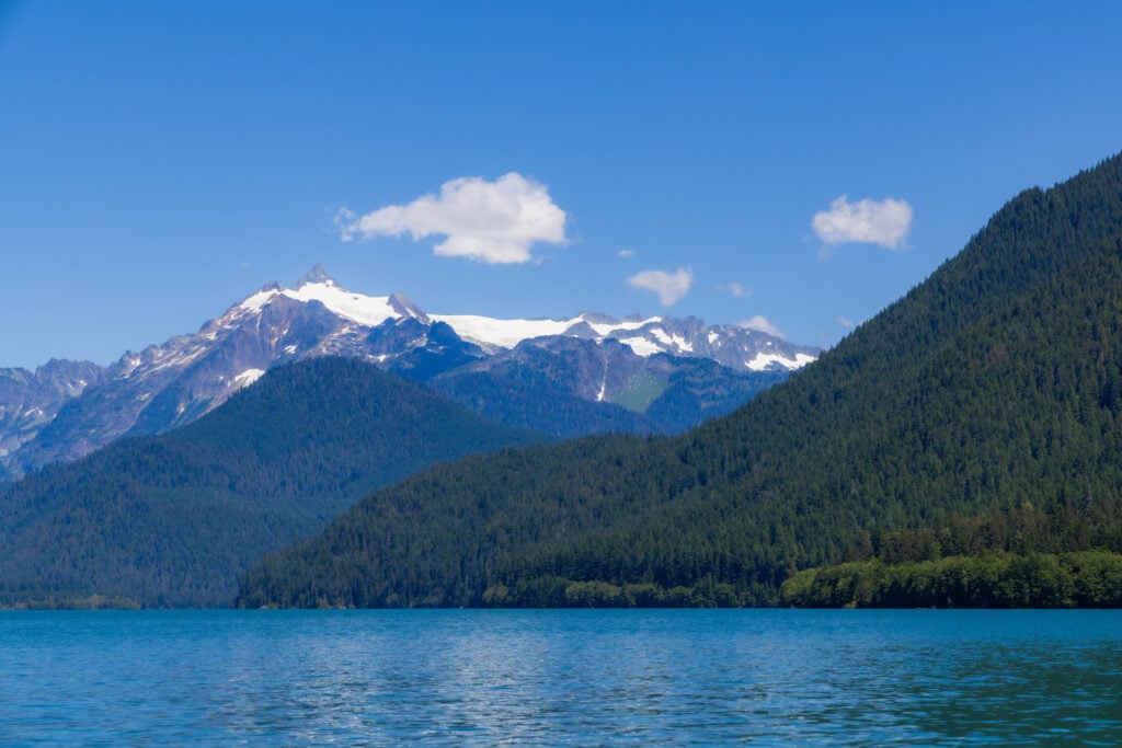 Explore Baker lake on the Baker Lake trail. 