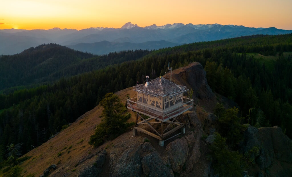 Red Top Lookout in central Washington. 