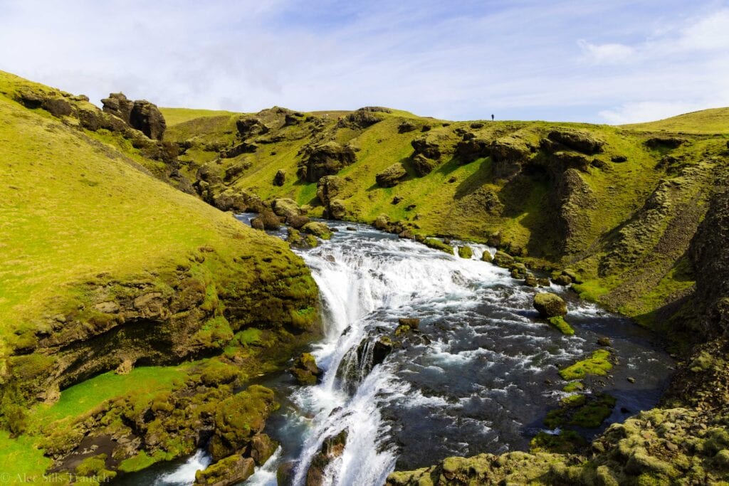 Exploring Skogafoss and the Waterfall Way Hike in Iceland