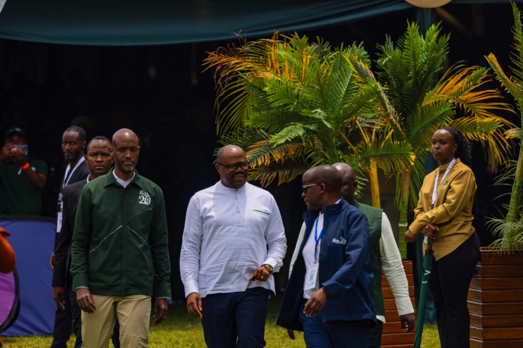 rwandas prime minister walks into kitwa izina 20