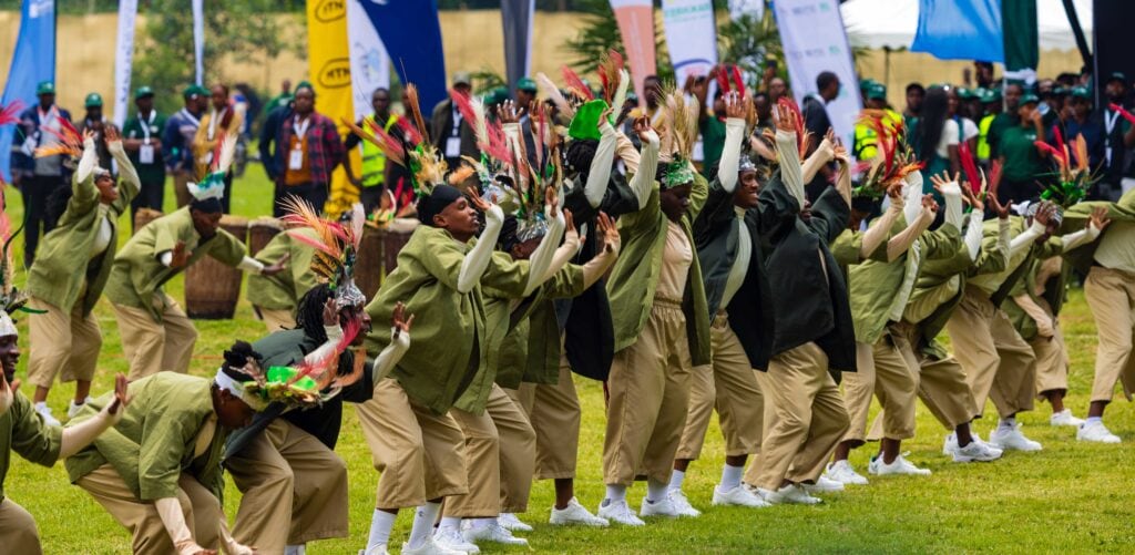 dancers during rwanda's kitwa izina