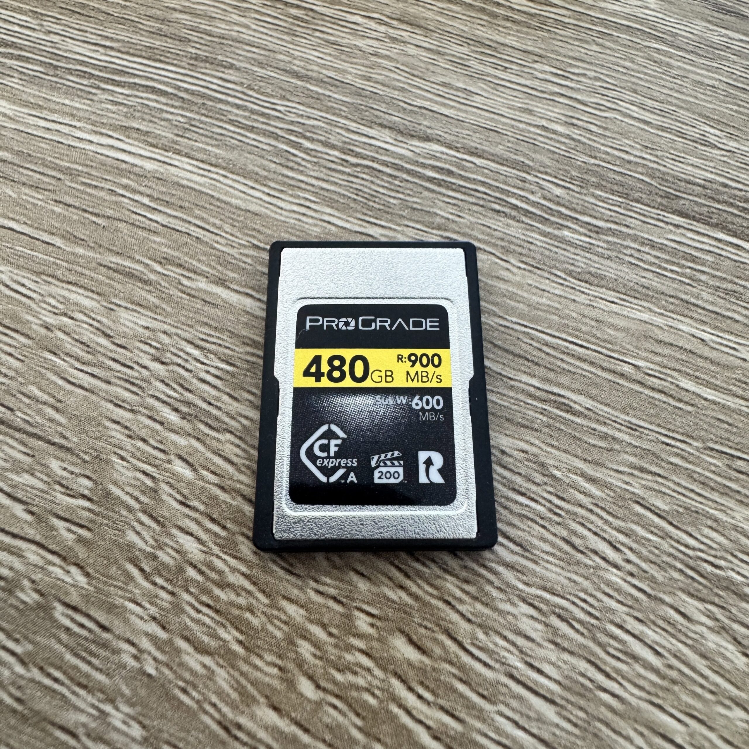 ProGrade CF type a memory card