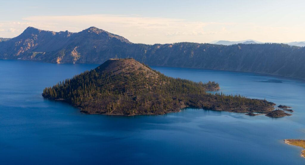 wizard rock in crater lake