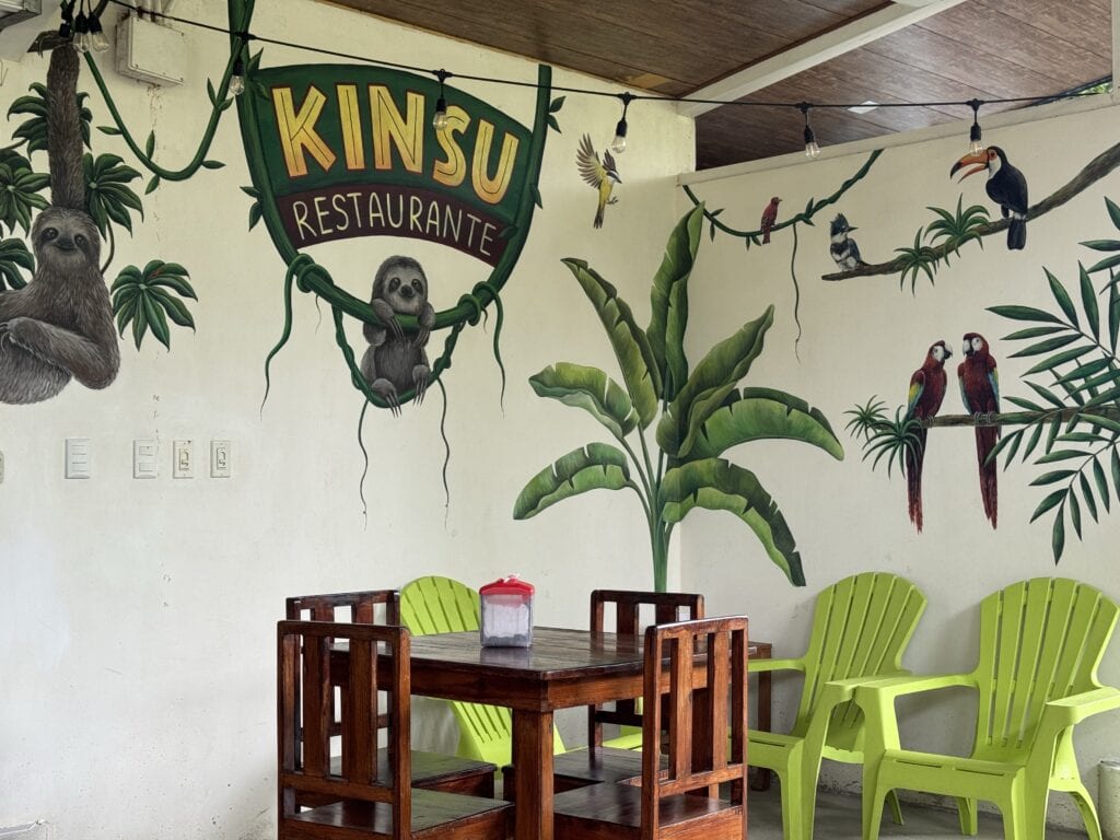kinsu restaurant in uvita
