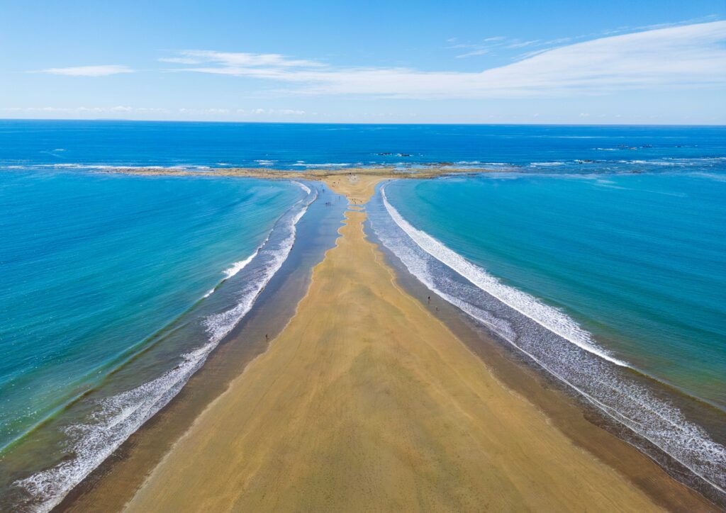 the whales tail from uvita