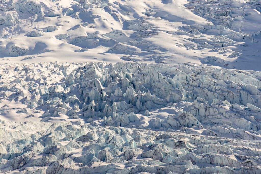 columbia icefield and athabasca glacier