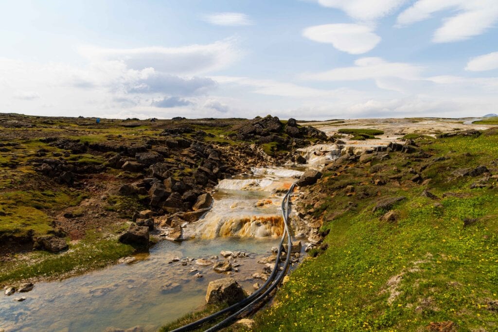 Hveravellir geothermal area
