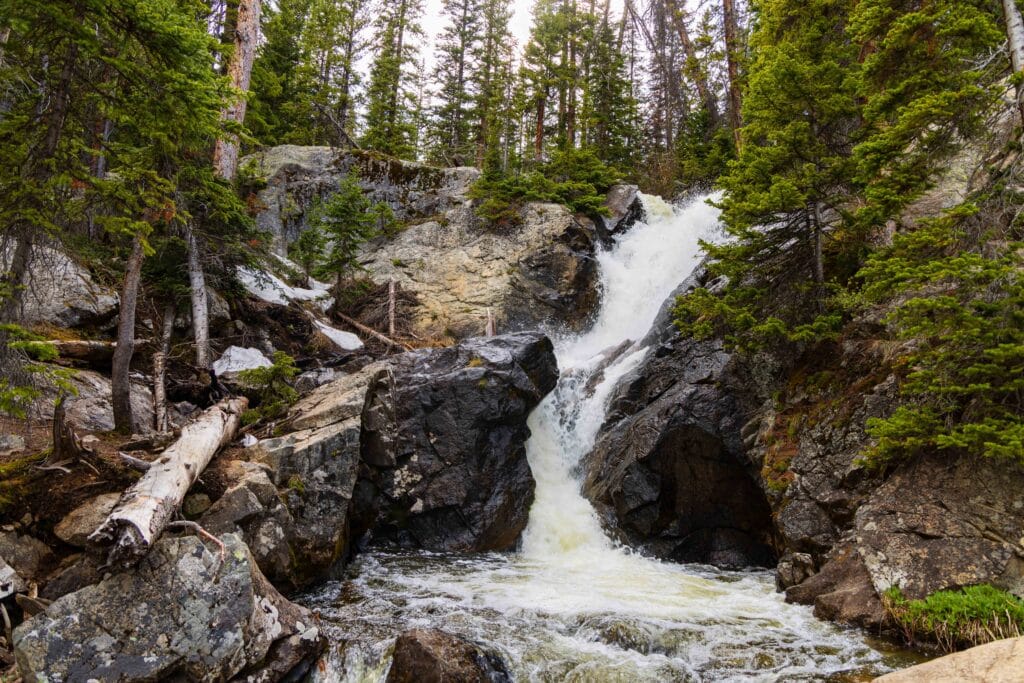 willow creek falls in colorado