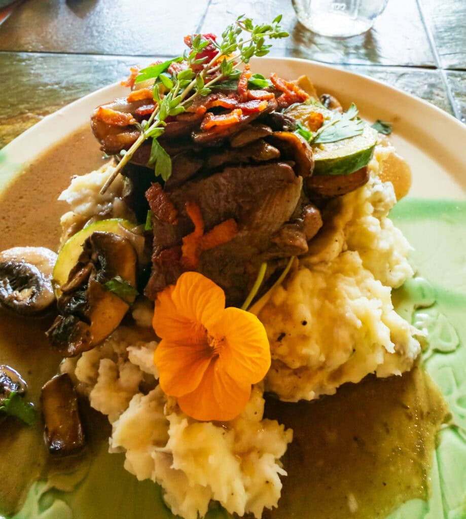 meat and potatoes