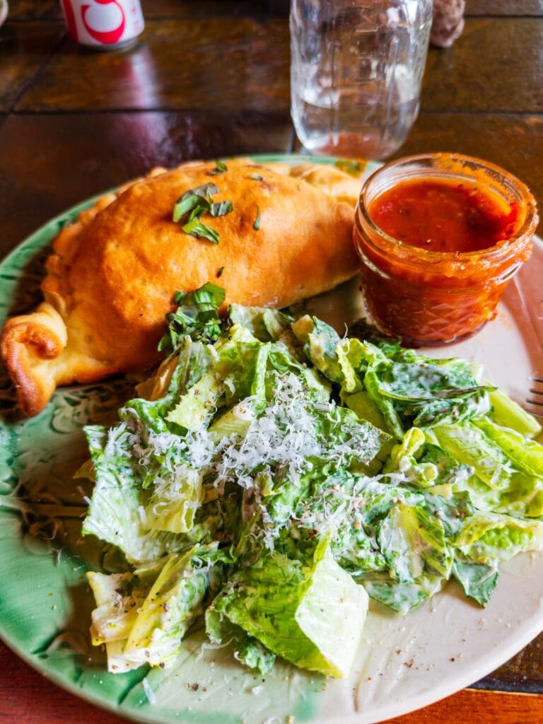 a calzone